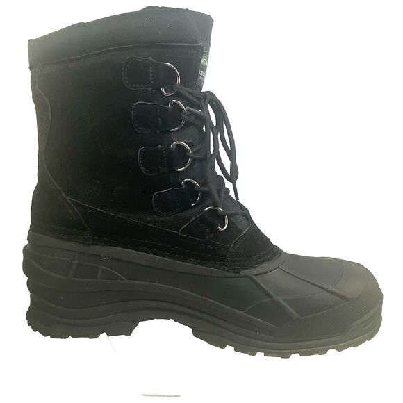 Itasca Winter Boots Men\'s size 13 Cedar Waterproof Black 658100 main image 8